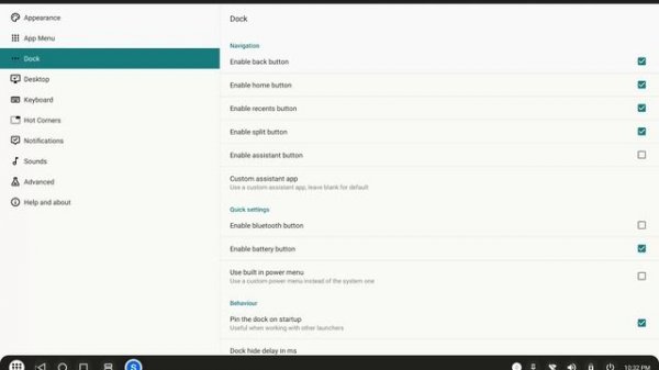 Waydroid-Linux - Setting up Smart Dock Desktop Mode