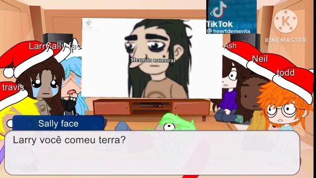 Sally face react {gc} (+10)YAIOOOOOOO (Sally face x Larry ) & (Neil x Todd) смотреть онлайн