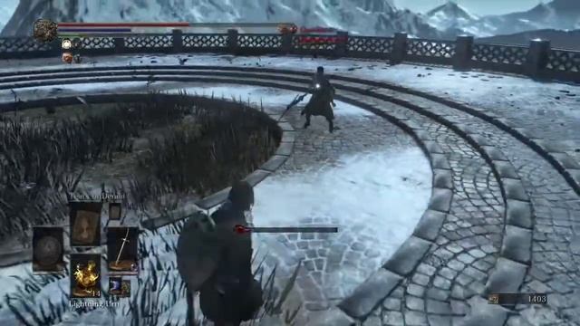 Dark Souls 3 PvP: All u do is running attac смотреть онлайн