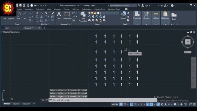 How to Add Automatically Numbers in AutoCAD 2021 Part 1 / " Tcount" смотреть онлайн
