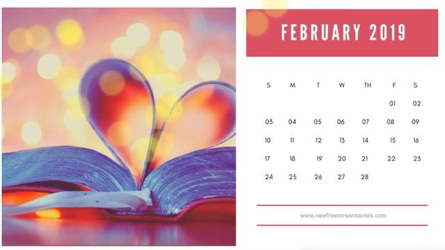 Calendar screensaver nfsFebruary2019 смотреть онлайн