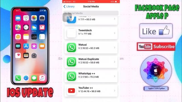 Cyrushub New update for iOS 12 so cool free App Paid and Tweak App++ смотреть онлайн