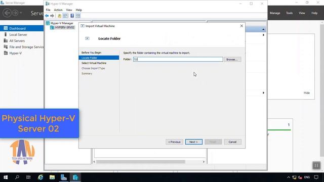 Exporting and Importing Hyper V Virtual Machines | Windows Server 2019 [HYPER V TUTORIAL 06] смотреть онлайн