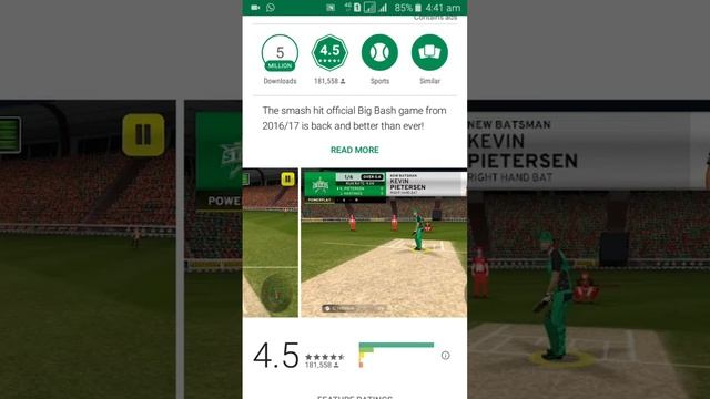 How to download best cricket games in Android on play store(free or offline) смотреть онлайн