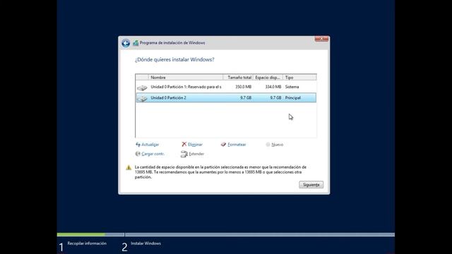 Instalacion Windows Server 2012 R2 GUI смотреть онлайн