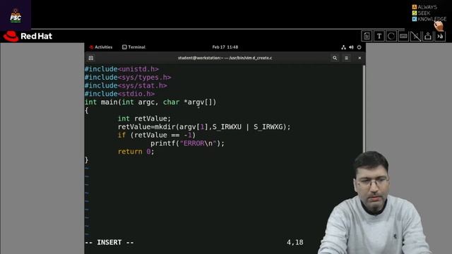 Lab Exp 04:: Directory Creation using mkdir() System Call смотреть онлайн
