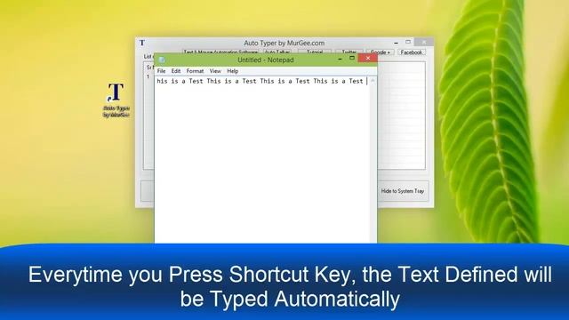 Auto Typer on Windows 10 смотреть онлайн