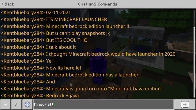 Minecraft bedrock version launcher is here! смотреть онлайн