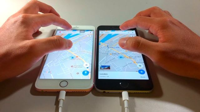 iPhone 6S Plus iOS 10.3.3 vs 11.0.2 смотреть онлайн
