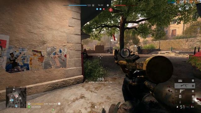 Battlefield V - Provence - Tokey & Ahnaf VS Huhu & Manda - [43-0] GG! смотреть онлайн