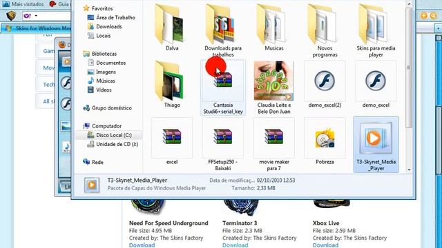 como colocar skins no media player. смотреть онлайн