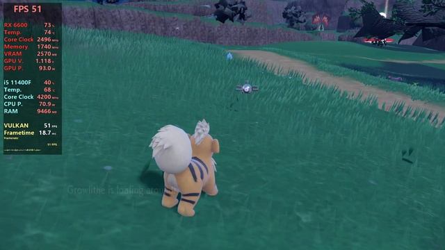 YuZu EA - Pokémon Scarlet Update v1.3.0 - RX 6600 + i5 11400F смотреть онлайн