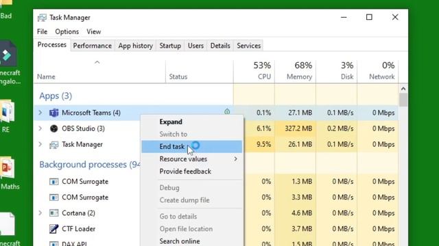 How to disable start-up Apps (Using Task Manager) + How to end a running in the background App/file смотреть онлайн