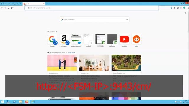 Install & Setup | 2.0.1 | Forcepoint Security Appliance Manager смотреть онлайн