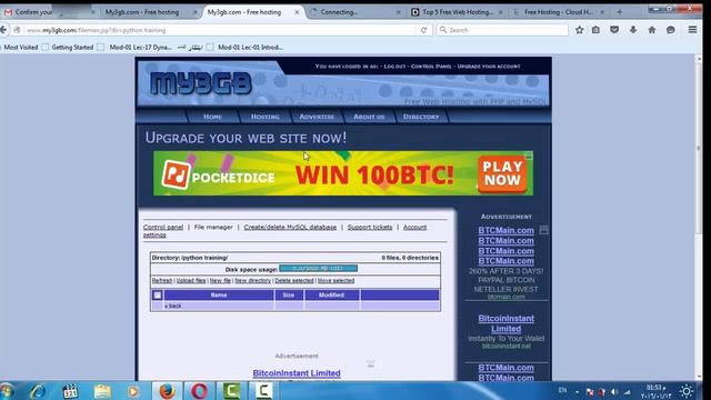2- How to make free FTP account on my3gb com смотреть онлайн
