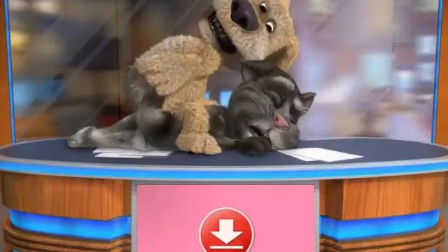 Talking Tom And Talking Ben news Intro of the game Download it смотреть онлайн