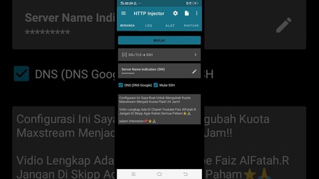 Ubah Kuota Maxstream Menjadi Kuota Flash 24 Jam Terbaru !!! versi HTTP Injector смотреть онлайн