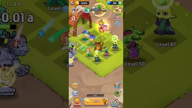 Merge Plants - Zombie Defense || Stage 50 || Android Gameplay смотреть онлайн