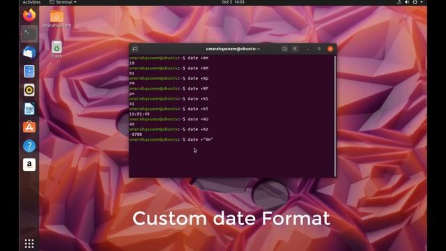 Date Command and its options in Linux | How to customize date & time in your own format | Beginners смотреть онлайн