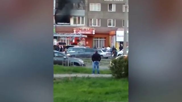 Пожар на ул. Щорса смотреть онлайн