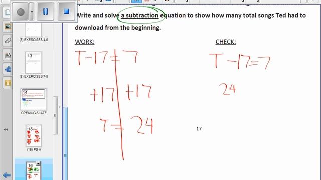 11 M4 L11 Algebraic Equations PART 2 смотреть онлайн