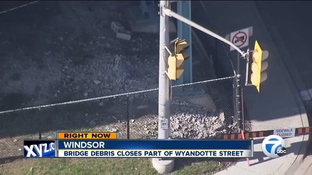 Wyandotte Street closed under Ambassador Bridge смотреть онлайн