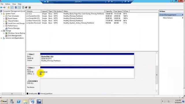 Configuring a Failover Cluster for Hyper V Part 1 смотреть онлайн