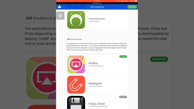 How to download AirShou or record your Apple device screen iOS 7+ NO JALIBREAK смотреть онлайн