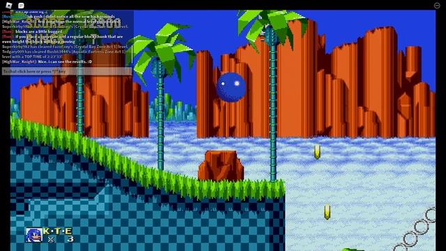 Classic Sonic Simulator V12 Test Server: First Gameplay. смотреть онлайн