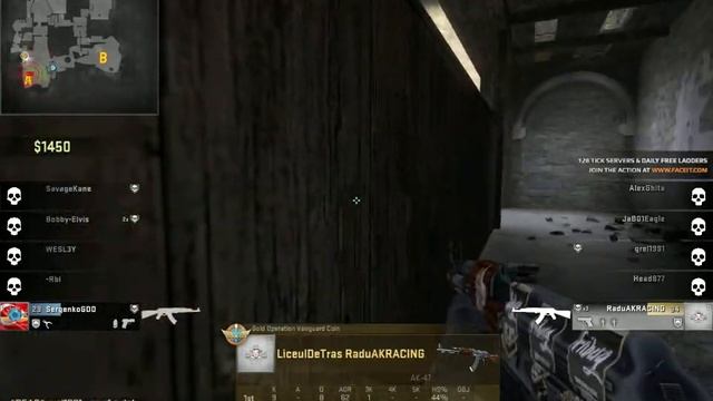 CS:GO hype- AK-47 spray transfer! Clutch mode on. смотреть онлайн