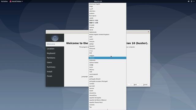Debian 10 (Buster) - Full Install Walkthrough (Live Media Method) смотреть онлайн