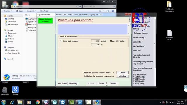 Epson L405 ECC Resetter ,L405 ECC Resetter Tested Work 100% смотреть онлайн