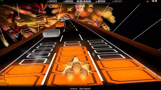 Bad Apple!! 【東方】 - feat. nomico [Audiosurf] смотреть онлайн