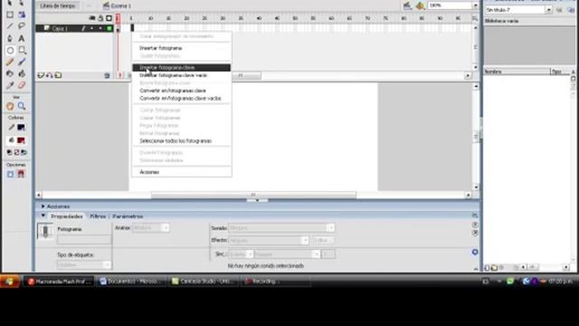 como usar macromedia flash profesional 8 смотреть онлайн