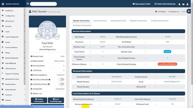 Mac Reseller Management on ISP Digital Software (ISP Management & Billing Software) смотреть онлайн