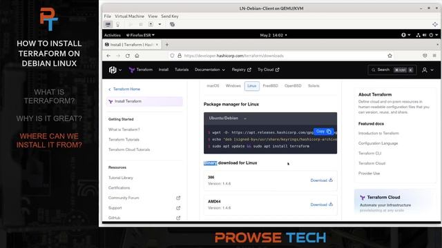 How to Install Terraform on Debian Linux (using APT) смотреть онлайн