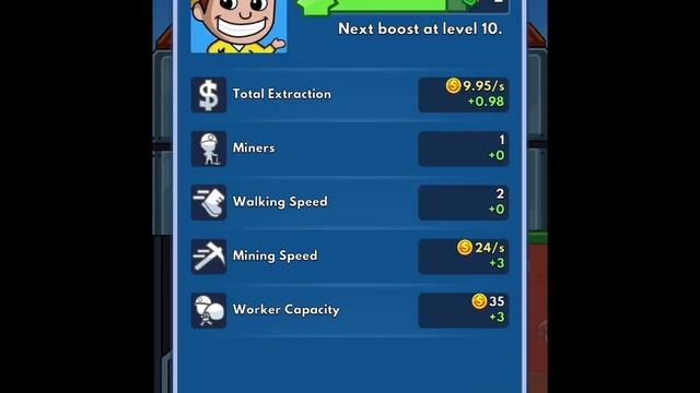 Idle miner Gameplay Ios/Android Mobile смотреть онлайн