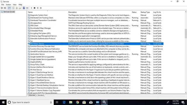 How To Turn on or off File History Service In Windows 10 (Tutorial) смотреть онлайн
