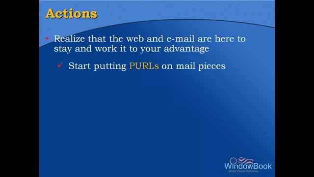 Most Popular Mailing Trends that can Plague or Propel Mailers - Window Book (03/15/12) смотреть онлайн