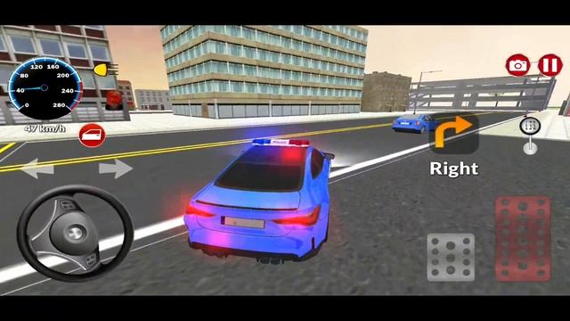 Police M4 Sport Car Driving - Mobile Android Gameplay смотреть онлайн