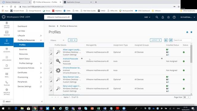 VMware Workspace ONE UEM - Single App mode смотреть онлайн