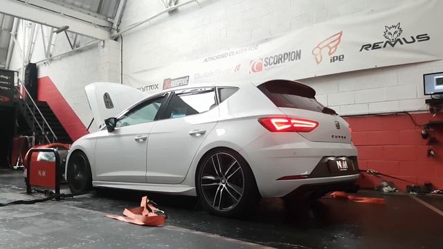 Seat Leon Cupra 300 NVM Stage 2 ECU and DSG Remap - NV Motorsport смотреть онлайн