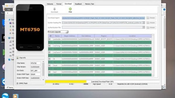 Oppo A37M Global ROM Full  all language Flash By SP Flash Tool