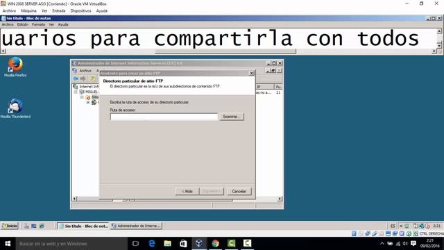 INSTALAR Y CONFIGURAR SERVIDOR FTP WINDOWS (CLIENTE FILEZILLA) смотреть онлайн