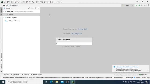 1.2_ Python3 & Kivy: Hola Mundo смотреть онлайн