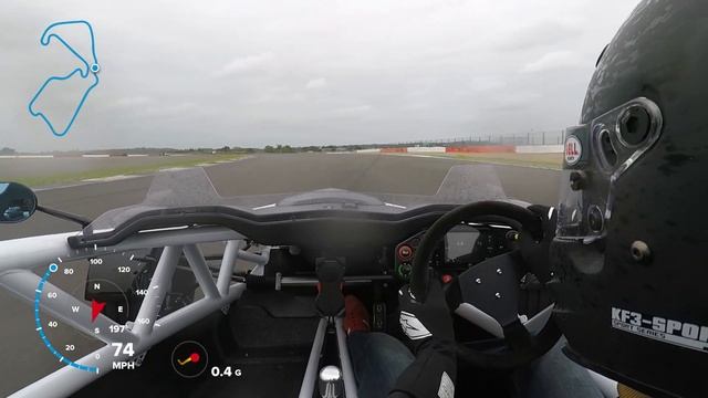 Ariel Atom 4 Silverstone Trackday GP circuit June 21 Run 4 смотреть онлайн