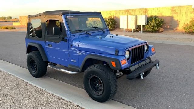1997 Jeep Wrangler #thebluesquirrel #jeepwrangler #97jeepwrangler #jeep смотреть онлайн