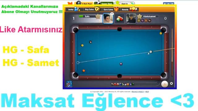 Soccer Stars - 8 Ball Pool --- Canlı Yayın смотреть онлайн