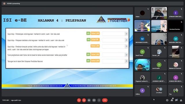 Taklimat eFiling LHDN Mac 2022 смотреть онлайн
