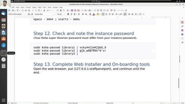 Koha23 Multi Instances Installation on Ubuntu смотреть онлайн